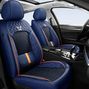 (Ajustável para seu veículo ) Kit Capa Banco de Carro Completo em Couro Legítimo Italian + BRINDE: Kit Tapete Completo