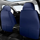 (Ajustável para seu veículo ) Kit Capa Banco de Carro Completo em Couro Legítimo Italian + BRINDE: Kit Tapete Completo