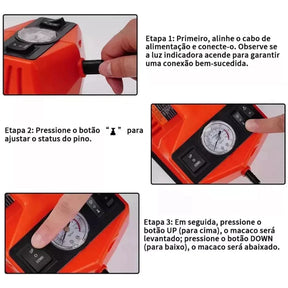 + Macaco Hidráulico Elétrico 5 em 1